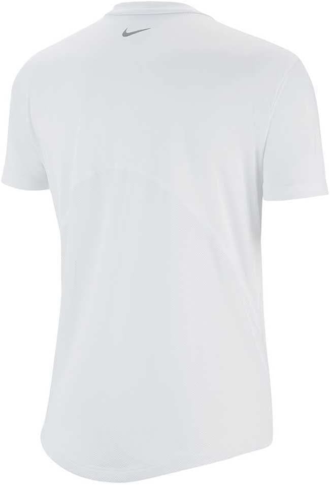 Nike Miler Top Short Sleeve White/Reflective Silver