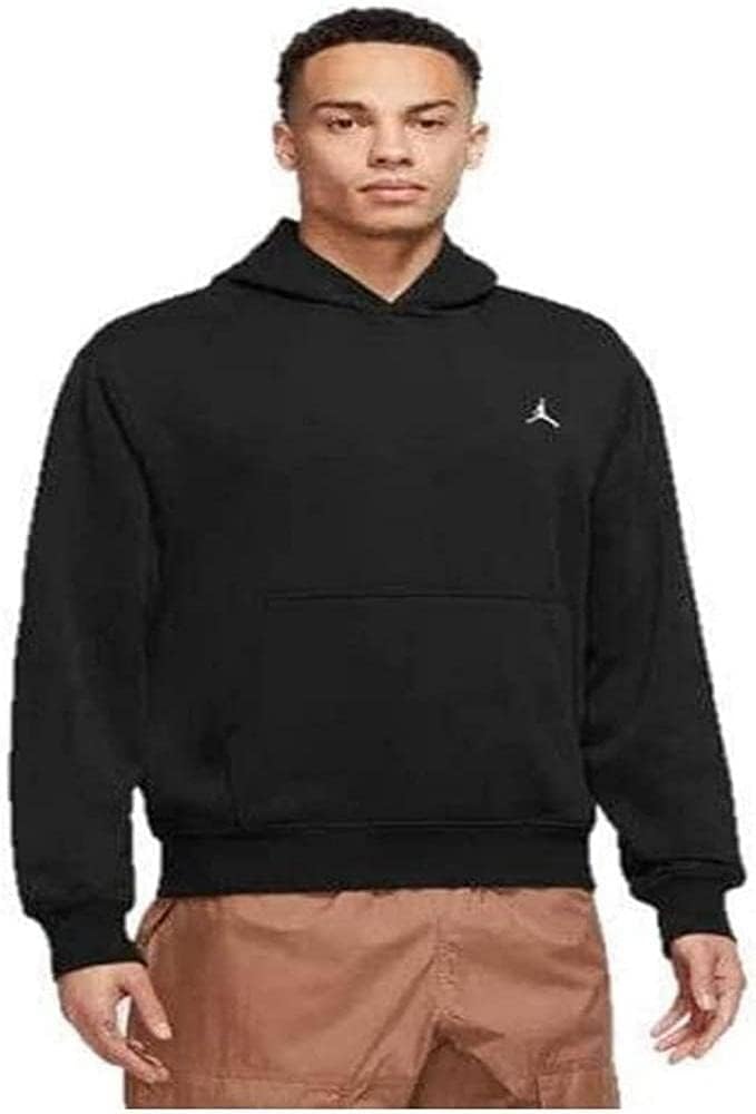 Jordan Black Essential Fleece Pullover Hoodie, Black