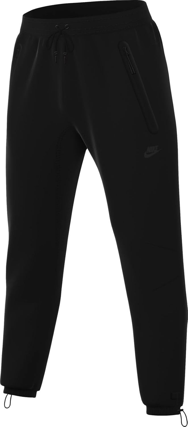 Nike M NK TCH FLC OH PANT2 Bottoms, Black(Black)