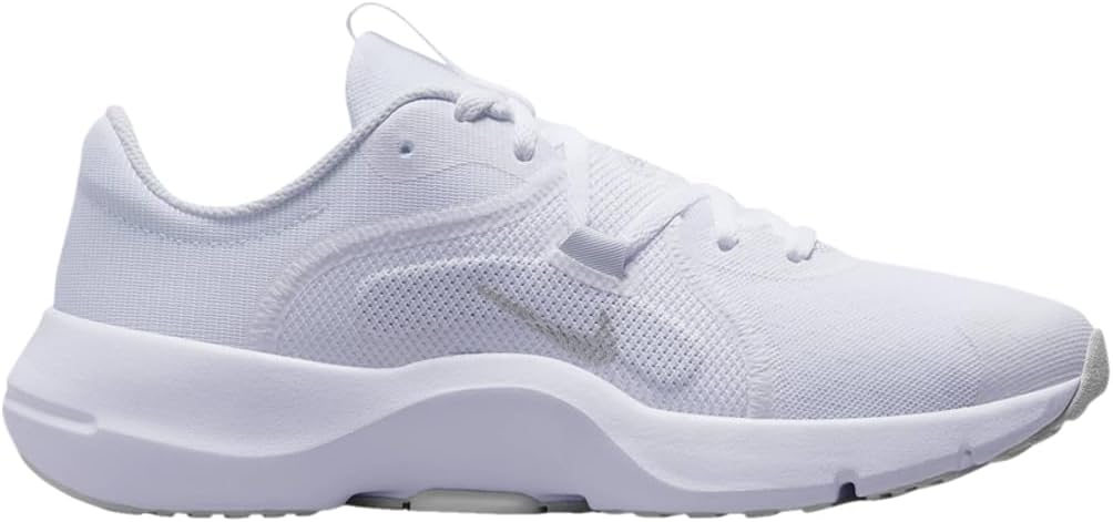 Nike Low-Top Sneakers, White/Metallic Silver/Pure Platinum