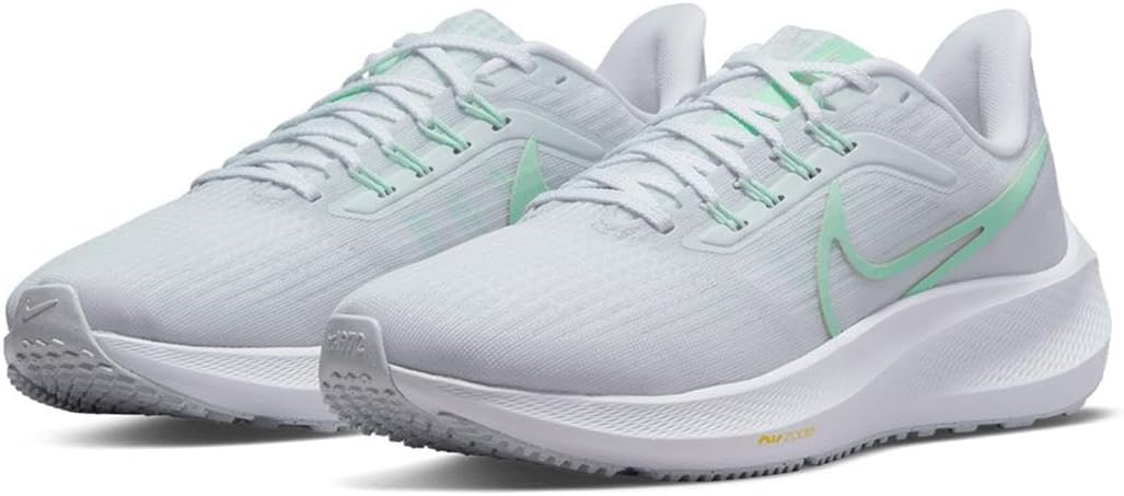 Nike Air Zoom Pegasus 39, White/Black-White, White/Aurora Green-black