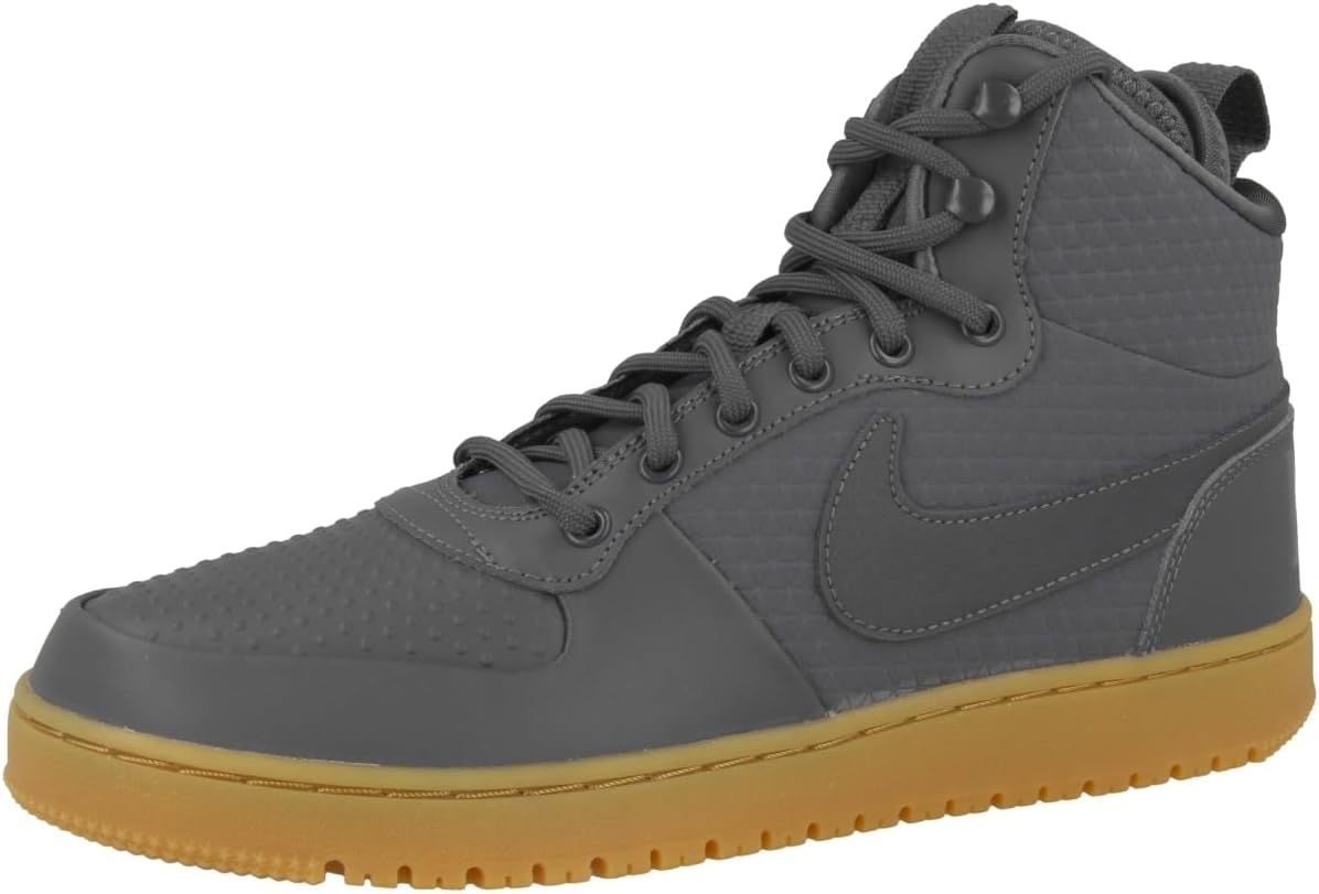 Nike Court Borough Mid Winter Hi Top TrainersSneakers Shoes (UK 6.5 US 7.5 EU 40.5, Dark Grey 001)