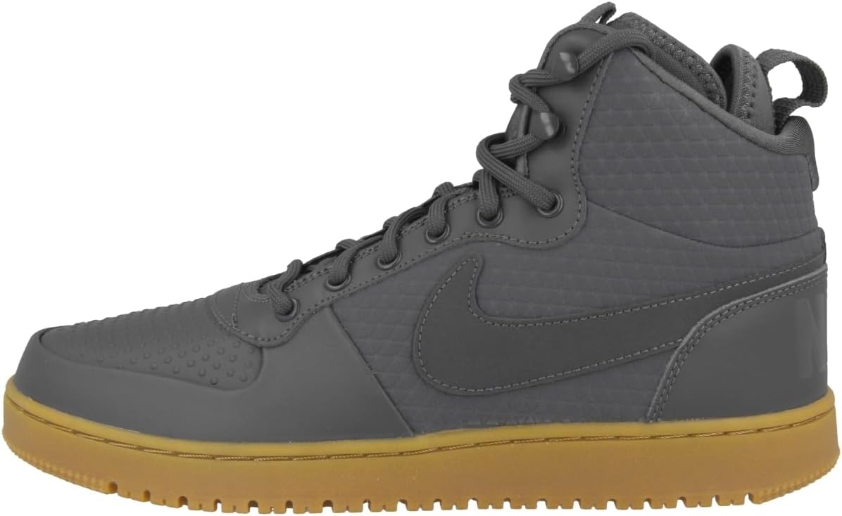 Nike Court Borough Mid Winter Hi Top TrainersSneakers Shoes (UK 6.5 US 7.5 EU 40.5, Dark Grey 001)