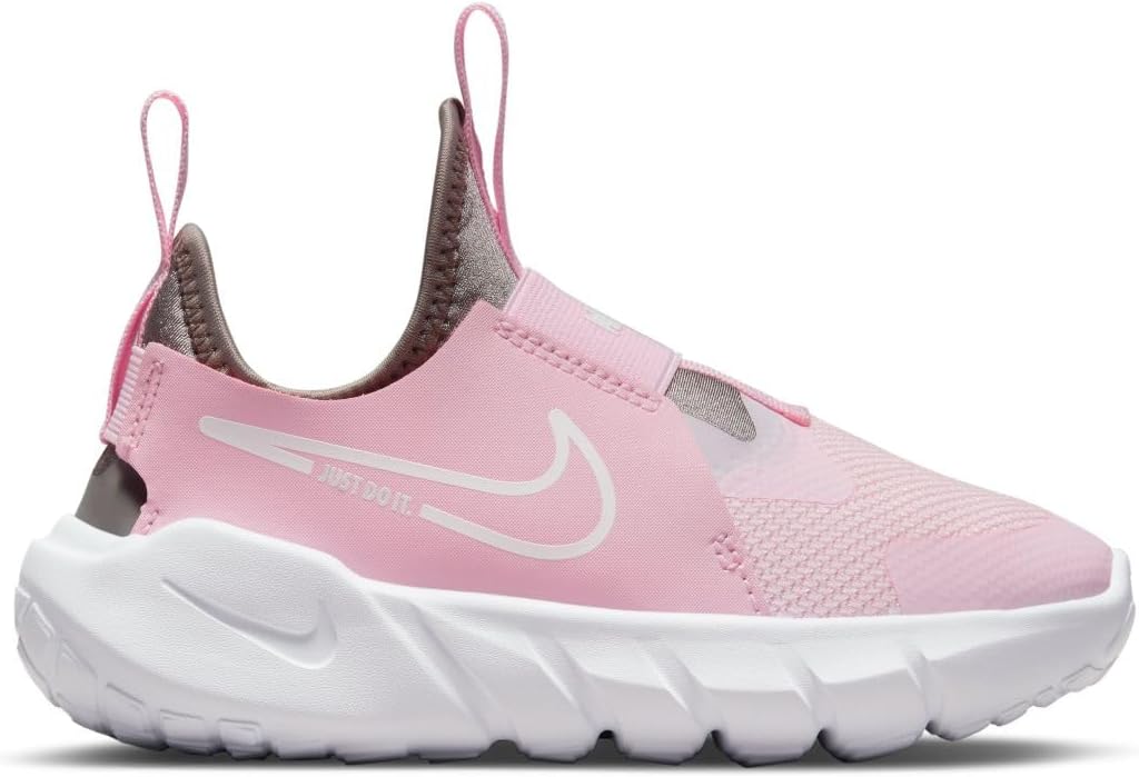 Nike - Flex Runner 2 (TDV) Gym Shoes, Pink Foam/White-flat Pewter-photo Blue
