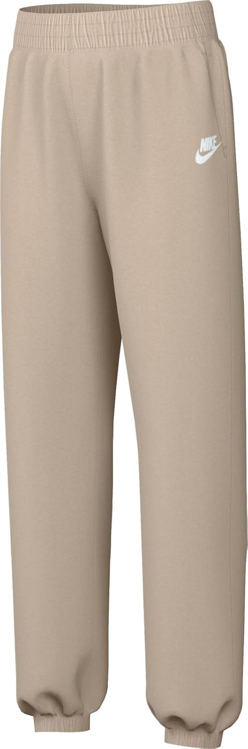Nike G Nsw Club Flc Loose Pant Lbr Trouser, SANDDRIFT/SANDDRIFT/(WHITE)