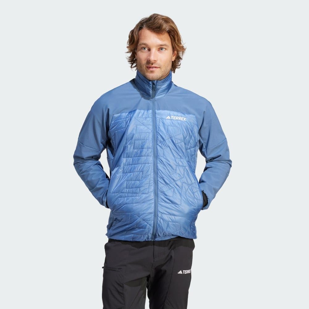 Adidas Terrex Xperior Varilite Hybrid Primaloft Jacket, Wonder Steel, Large, Wonder Steel