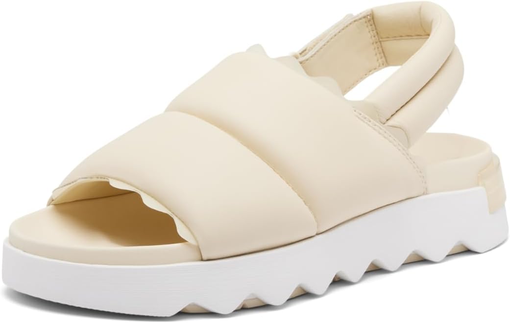 SOREL Viibe Slingback Slip-Ons - Honey White, Sea Salt -