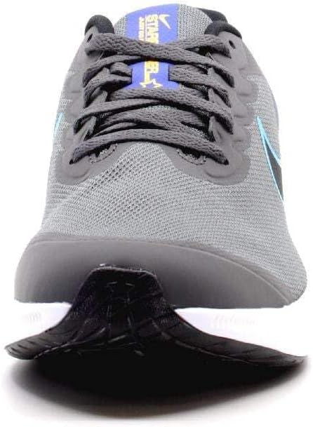 Nike Star Runner 3 Tennis Shoes, Iron Grey Black Blue Lightning