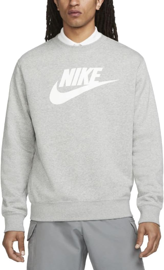 Nike Issue Basketball Pullover Hoodie, Dark Grey Heather/Pale Ivory