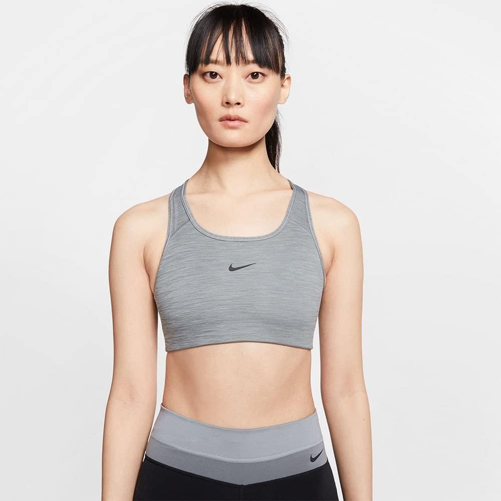 Nike Swoosh Medium-Support 1-Piece Pad Sports Bra Size