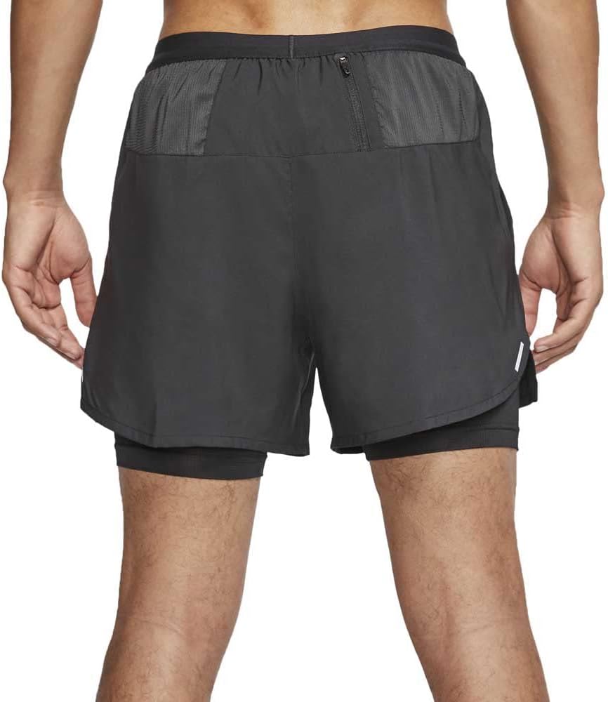 Nike 5" 2-in-1 Running Shorts Flex Stride (Black/Black