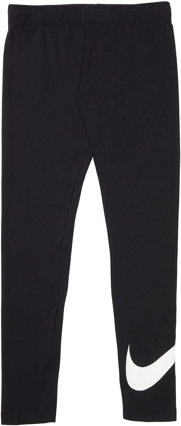 Nike NSW Favorites SWSH Tight - Black/White, Size X-Small, 26" Waist, 31" Inseam, Slim Leg, Mid Rise, Stretch Cotton, Multi-Sport, All Season