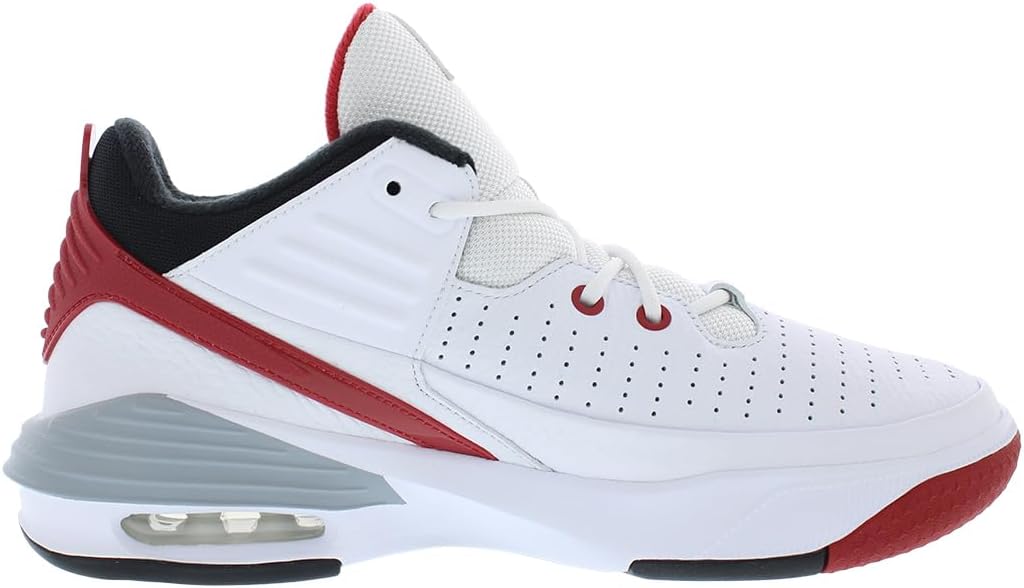 Nike Jordan Max Aura 5 Basketball Shoes, White Black Varsity