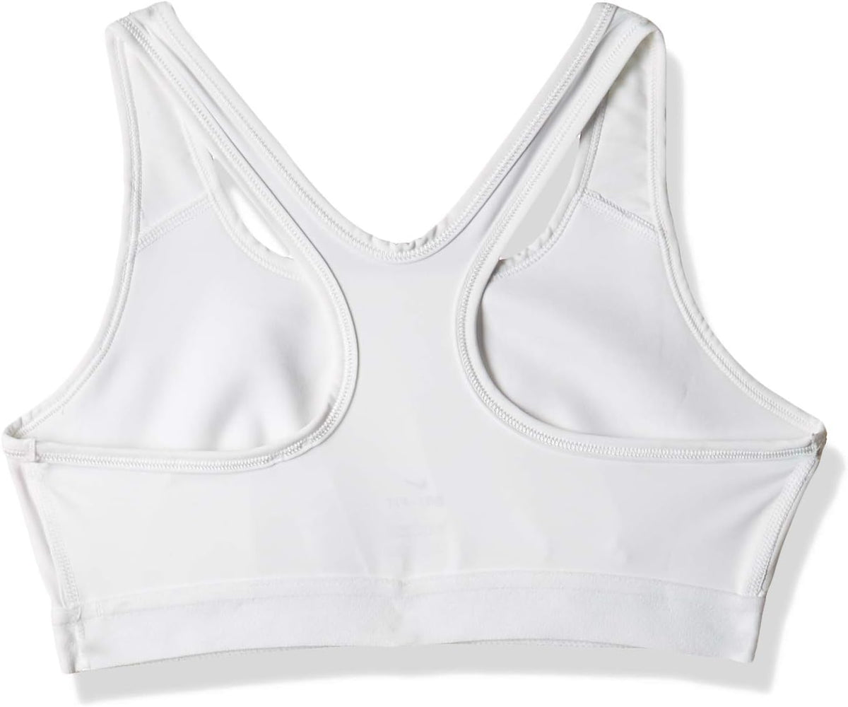 Nike Pro Bra Classic ( / ) White/White/White/Pure Platinum LG (14-16 )