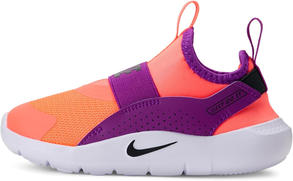 Nike Flex Runner 4 Running Shoes Sneaker, White/Tattoo-Football Grey-Washed Coral