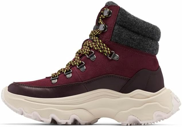 SOREL Kinetic Breakthru Conquest Waterproof Boot - New Cinder, Bloodstone -