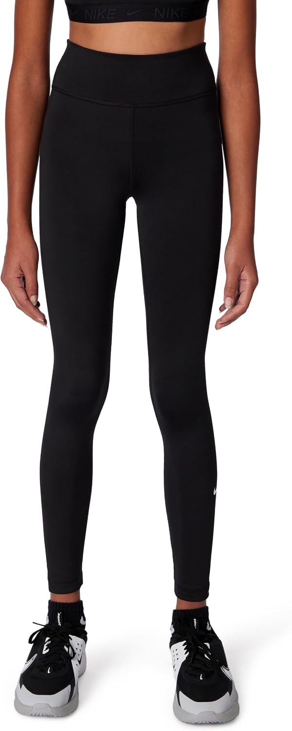 Nike Dri-Fit One Leggings, Black/White