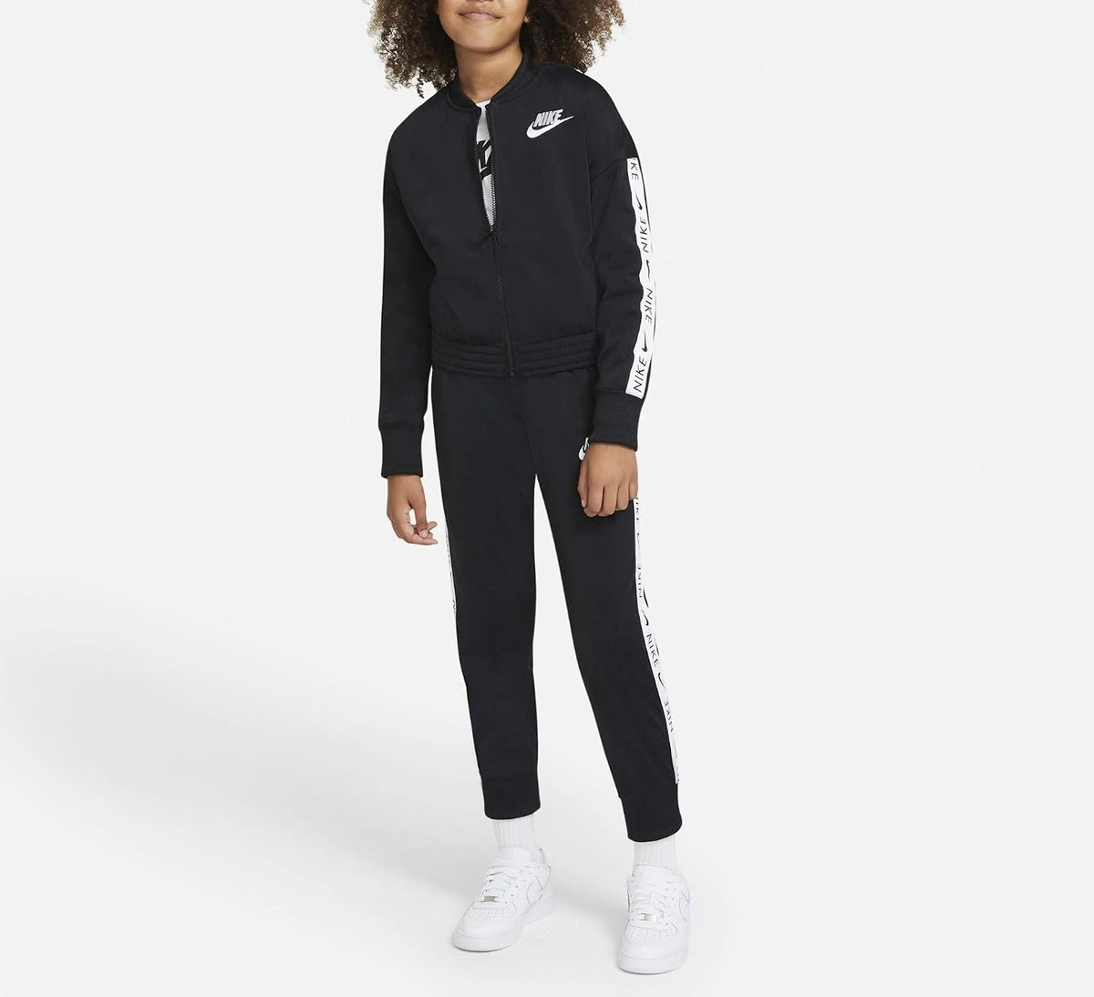 Nike NSW Tricot Track Suit ( / ) Black/White MD (10-12 )