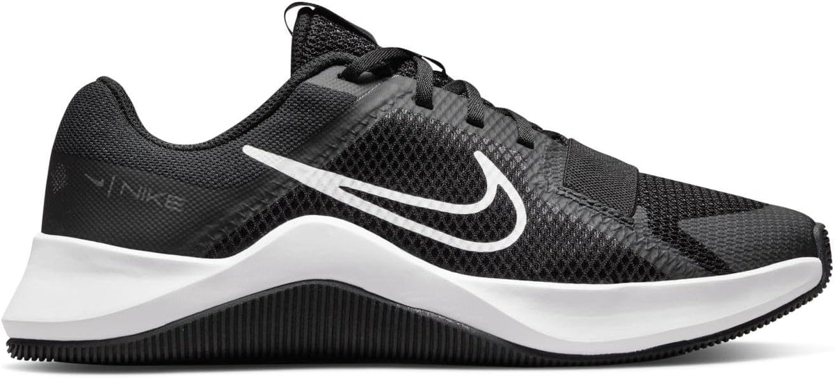 Nike Training Shoes, 7.5 US, Black White Iron Grey