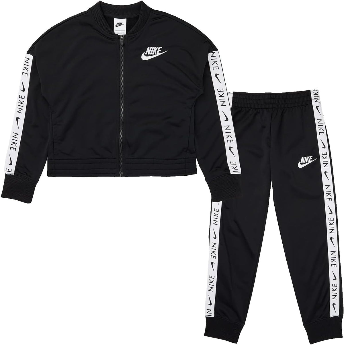 Nike NSW Tricot Track Suit ( / ) Black/White MD (10-12 )