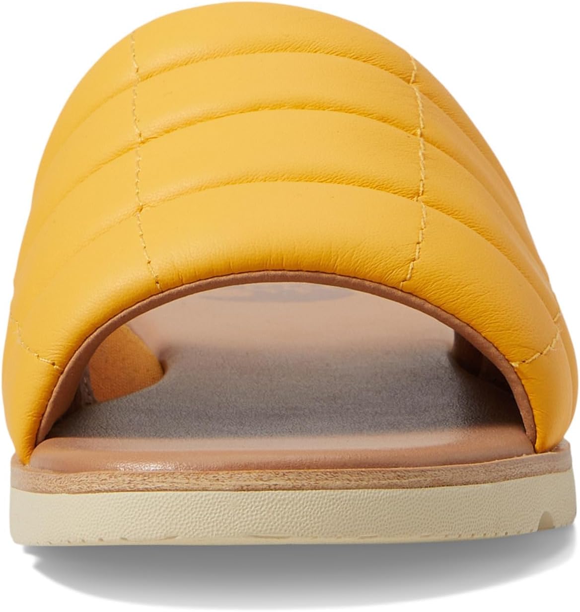 SOREL Ella lll Slide Sandals - Yellow Ray, Honey White -
