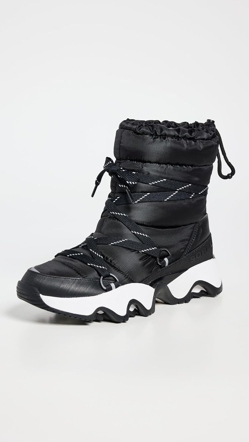 Sorel Kinetic Impact NXT Boot Waterproof Shoes - Black, Sea Salt -