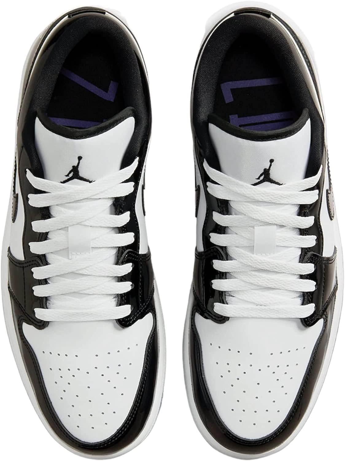 Jordan Air 1 Low SE Concord - .5Y White/Black, White/Black