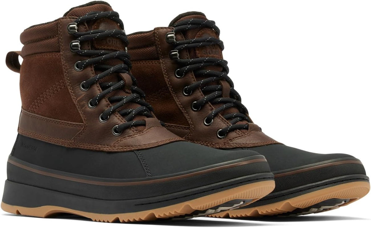 SOREL Ankeny ll Plus Waterproof Boot - Tobacco, Black -