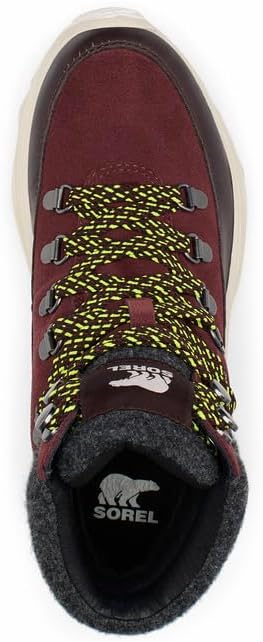 SOREL Kinetic Breakthru Conquest Waterproof Boot - New Cinder, Bloodstone -