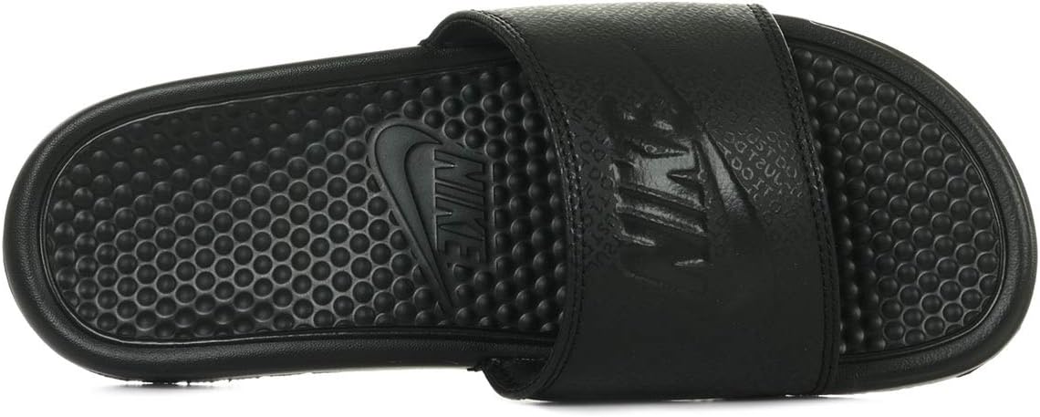 Nike Benassi Just Do It Slide Sandal, Black, 11 D(M)