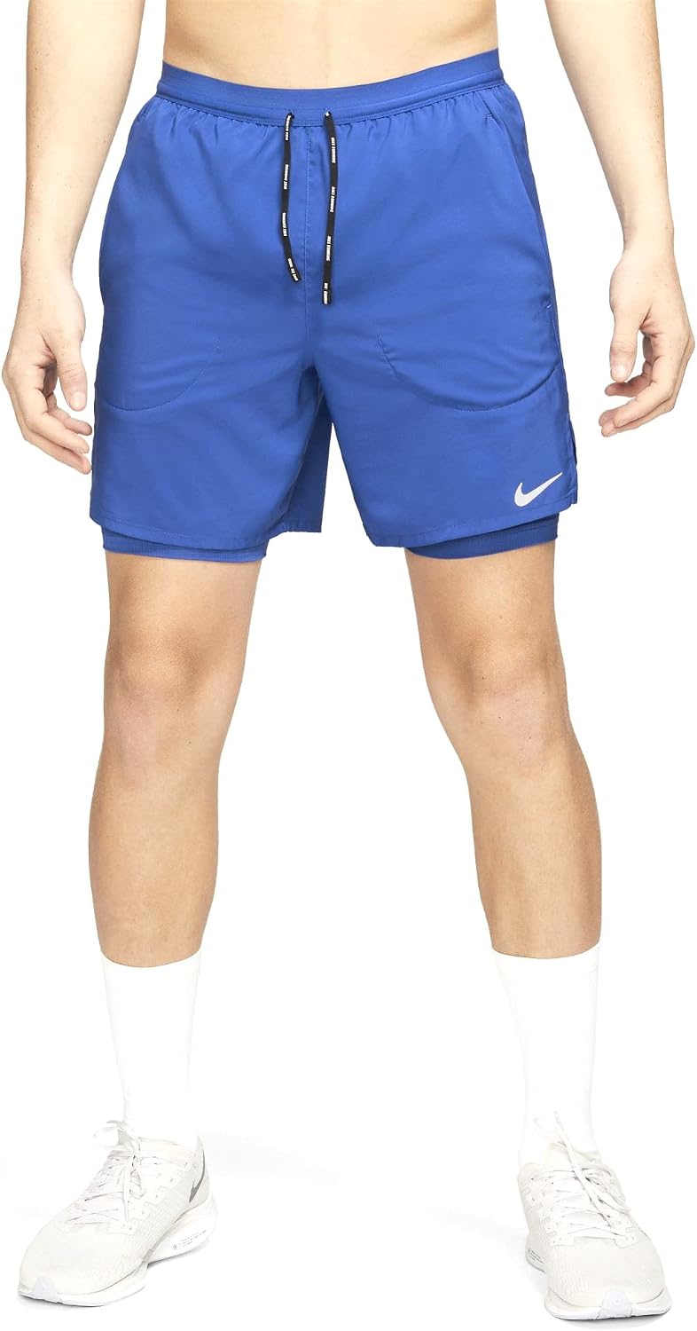 Nike 7" 2-in-1 Flex Stride Running Shorts (Black