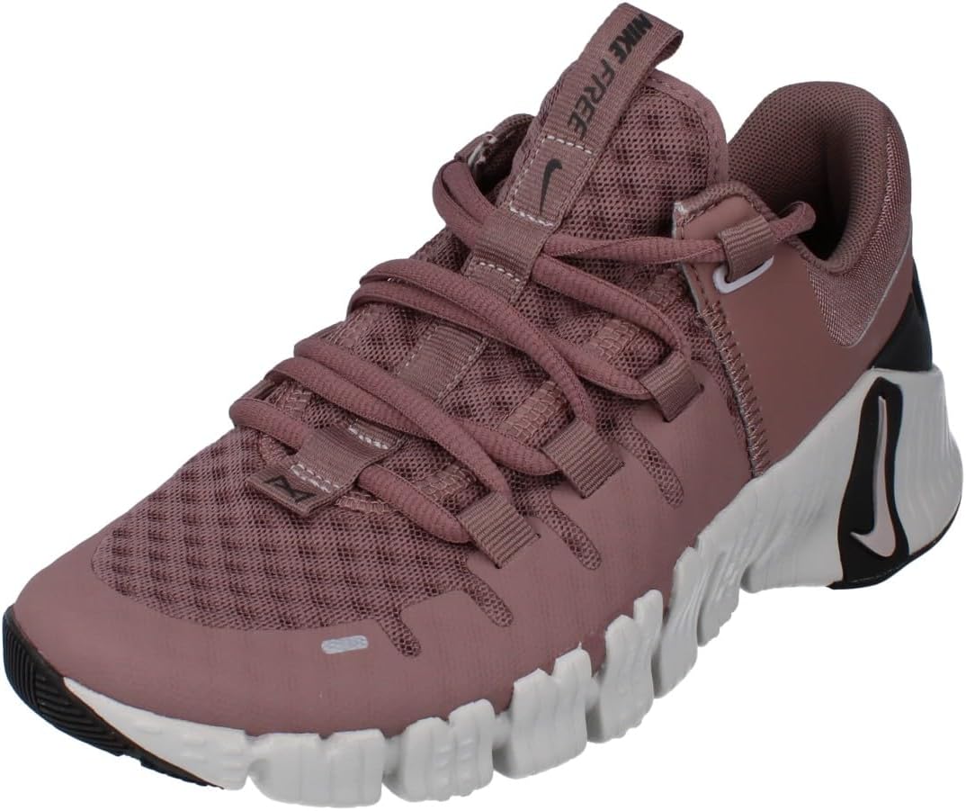 Nike Free Metcon 5 Trainers Gym Fitness Workout Shoes, Smokey Mauve Platinum Violet