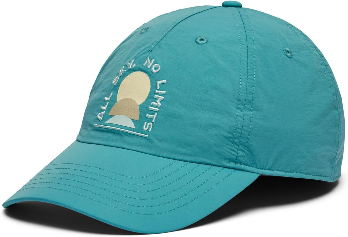 Columbia Spring Canyon II Ball Cap, Teal/No Limits