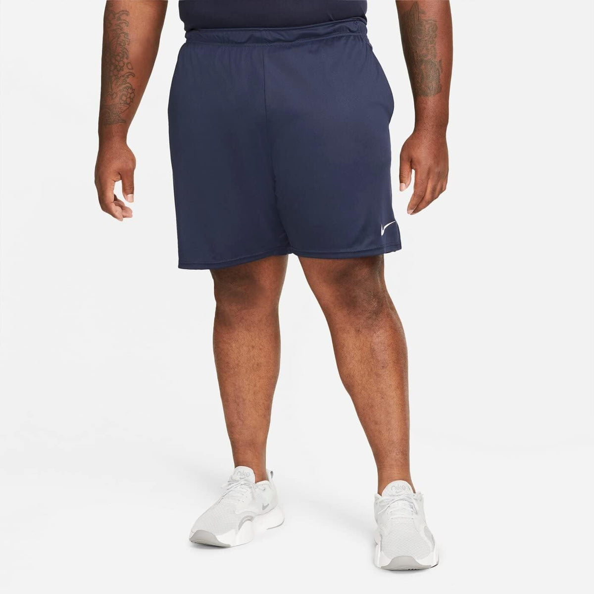 Nike DF Knit Short 6.0 Training Shorts Obsidian | White