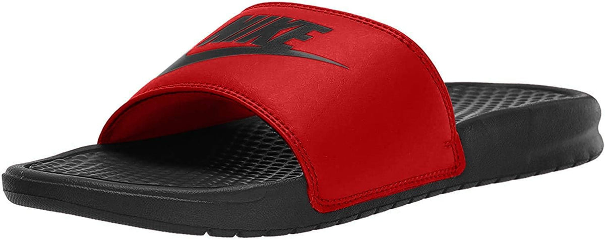 Nike Benassi Just Do It Slide Sandal, Black, 11 D(M)