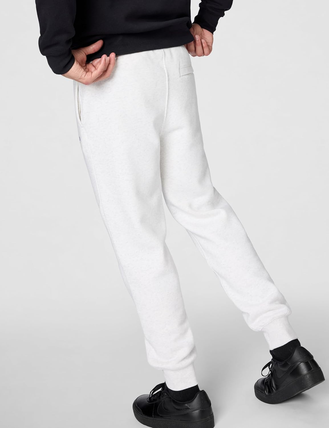 Nike Club Joggers, Birch Heather/White/White