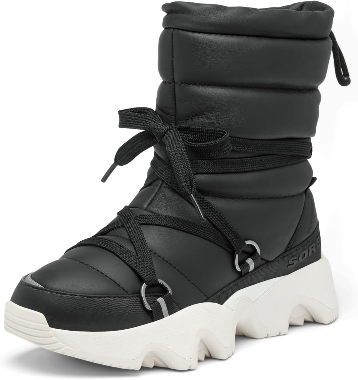 Sorel Kinetic Impact NXT Boot Waterproof Shoes - Black, Sea Salt -