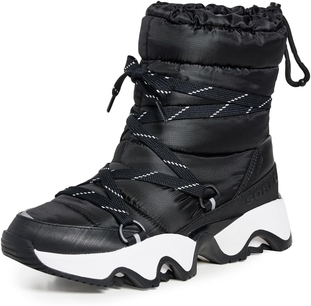 Sorel Kinetic Impact NXT Boot Waterproof Shoes - Black, Sea Salt -