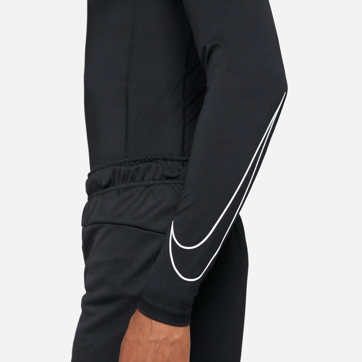 Nike Pro Dri Fit Slim Fit Long Sleeve Top Xx Large Black