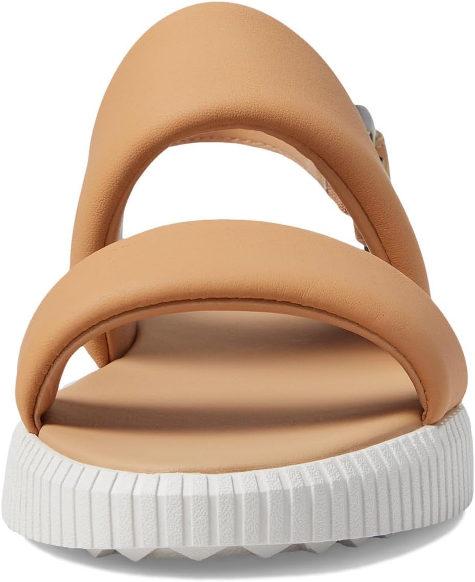 SOREL Ona Streetworks Go To Flat Sandals - Honest Beige, Sea Salt -