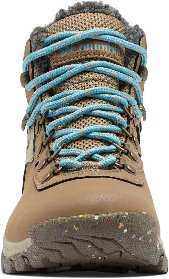 Columbia Newton Ridge Plus Omni Heat Hiking Shoe, Wet Sand/Sea Wave