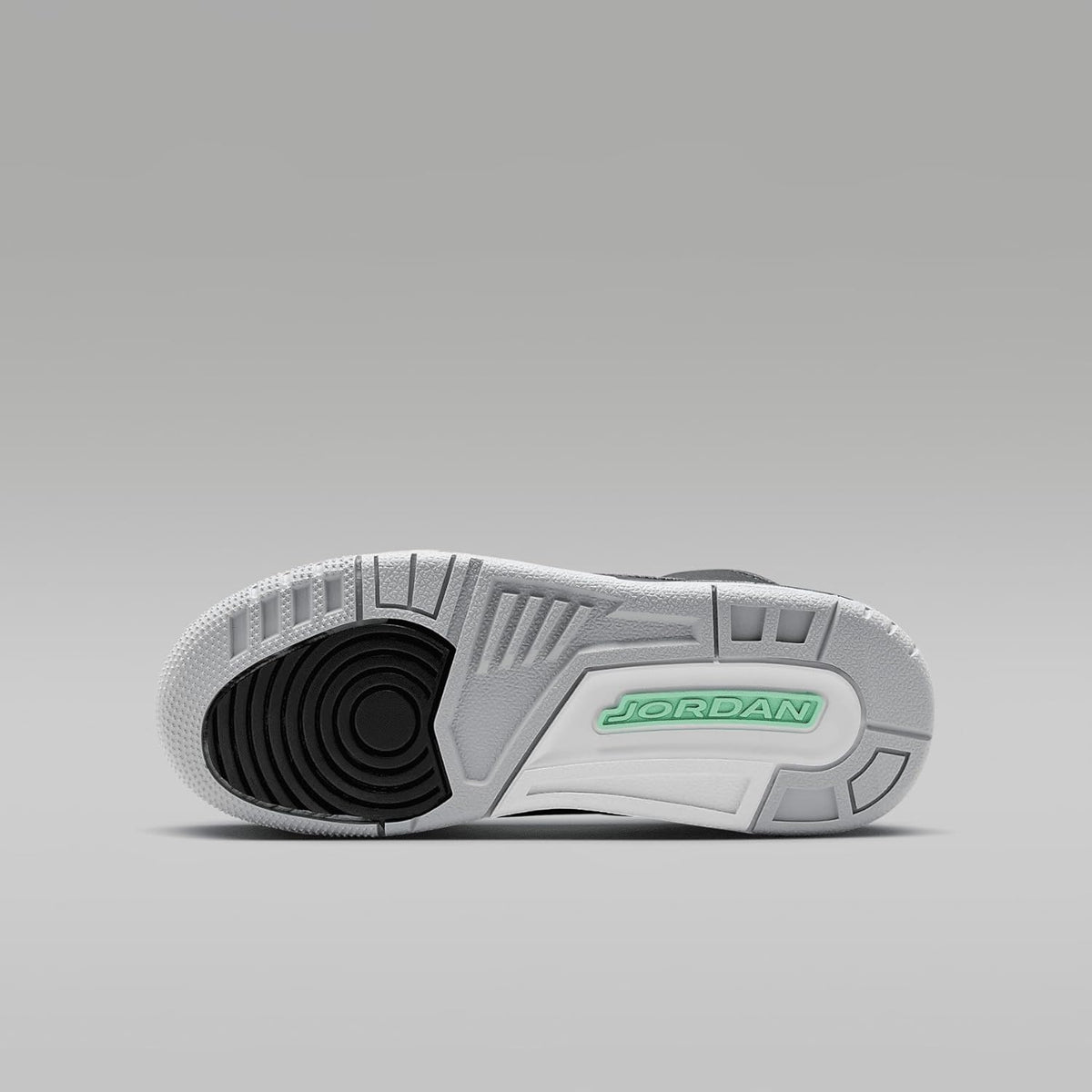 Jordan 3 Retro Black/Green Glow-Wolf Grey, Black/Green Glow-wolf Grey
