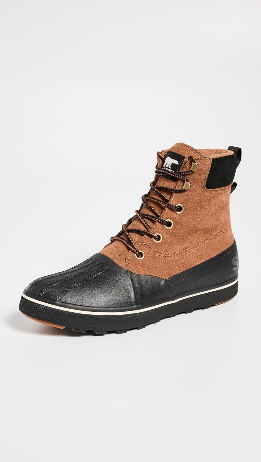 SOREL Metro ll Waterproof Boot - Velvet Tan, Black -