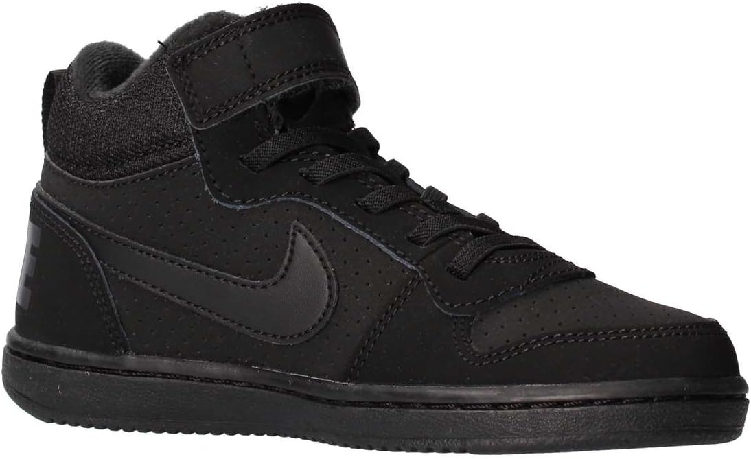 Nike - Court Borough Mid PSV - 870026001 - Color: Black - Size: