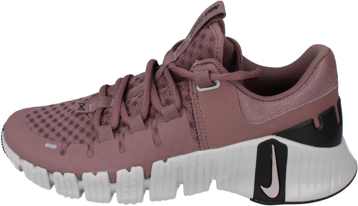Nike Free Metcon 5 Trainers Gym Fitness Workout Shoes, Smokey Mauve Platinum Violet