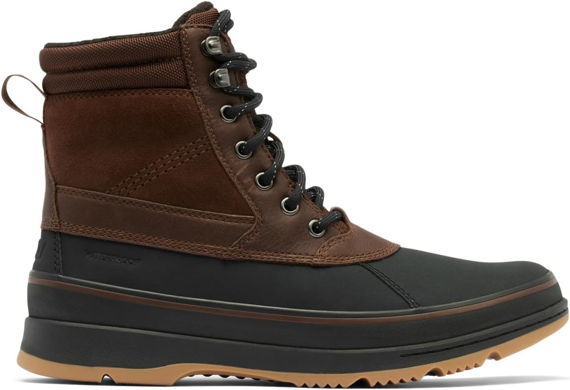 SOREL Ankeny ll Plus Waterproof Boot, Tobacco/Black