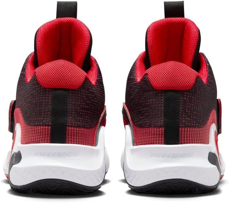 KD Trey 5 X Basketball Shoes, Black/Bright Crimson/White/University