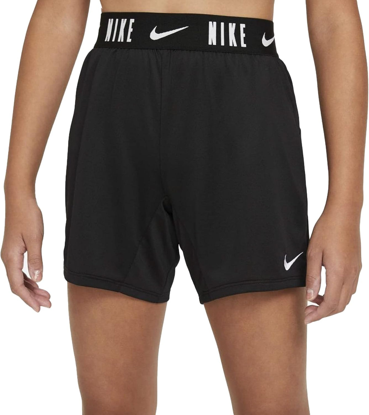 Nike Big Dri-FIT Trophy 6" Training Shorts (as1, Alpha, x_l, Regular, Black/White)