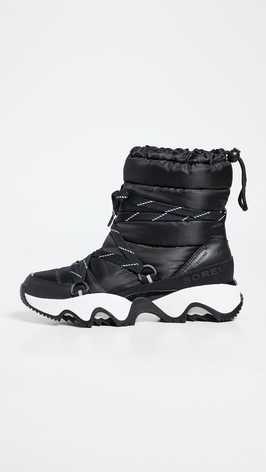 Sorel Kinetic Impact NXT Boot Waterproof Shoes - Black, Sea Salt -
