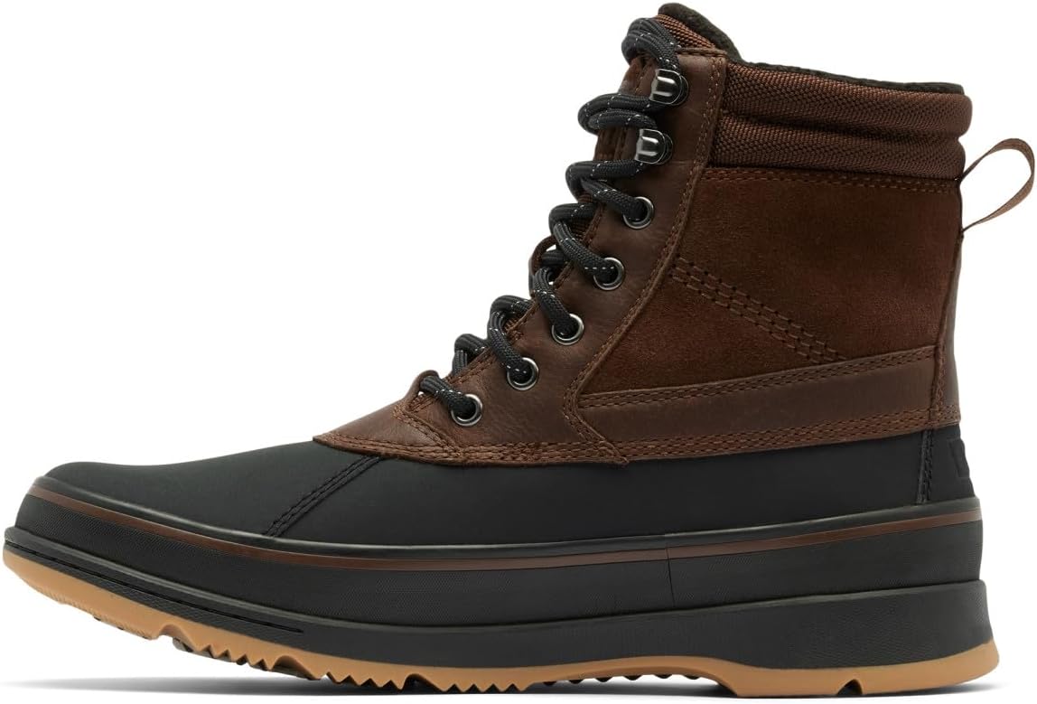 SOREL Ankeny ll Plus Waterproof Boot - Tobacco, Black -